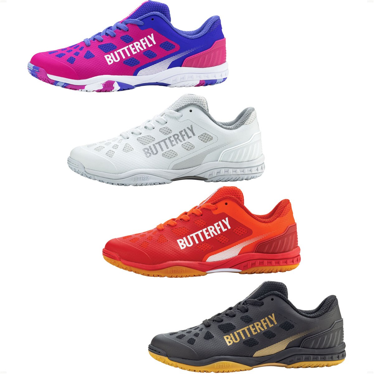Butterfly Lezoline Levalis Table Tennis Shoe - Four Colors